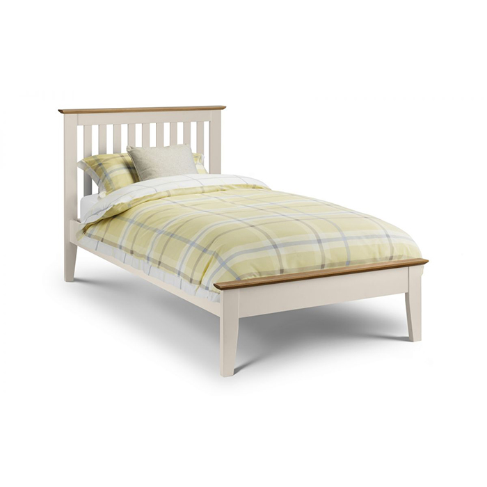 Salerno Two Tone Single Shaker Bed - Click Image to Close